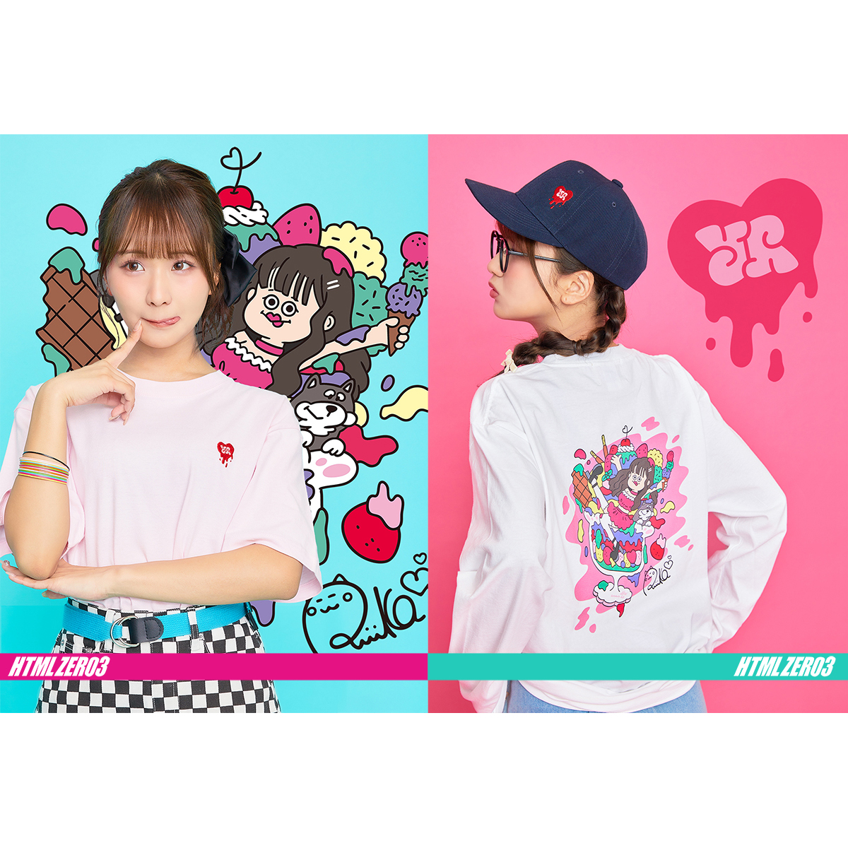 HTML ZERO3 森脇梨々夏さんコラボ | 制作実績 | 合同会社KAMENOCO