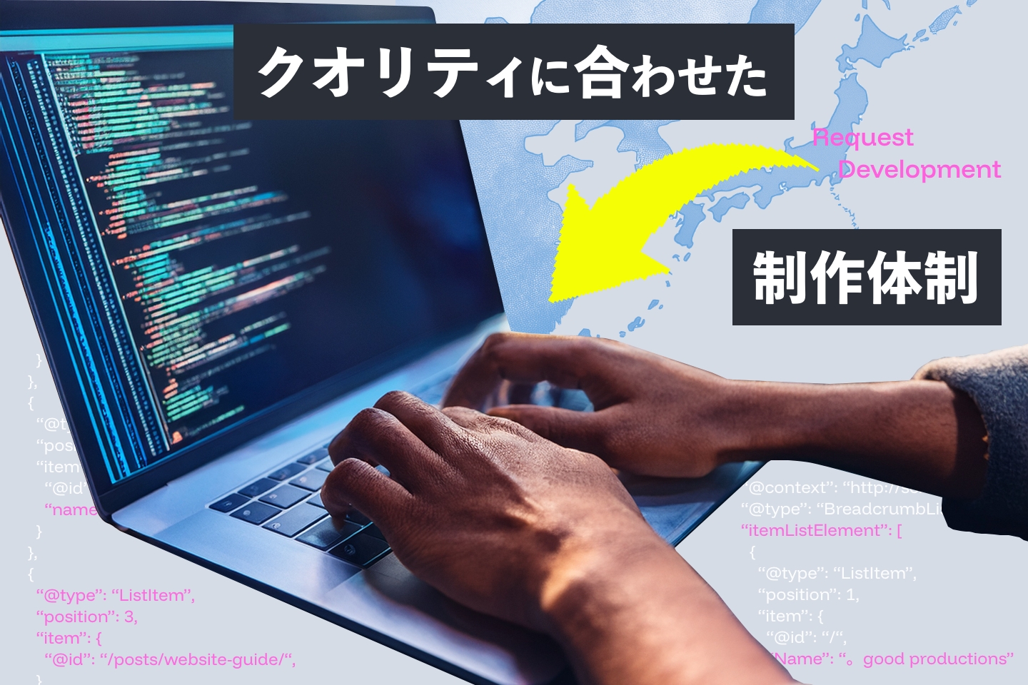 クオリティに合わせた制作体制をつくる