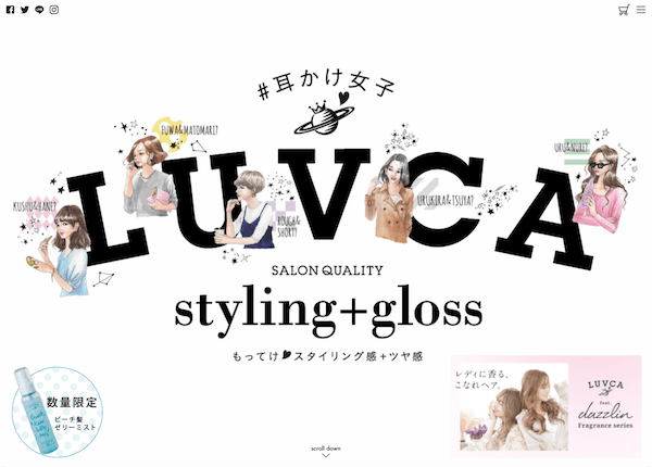 hoyu LUVCAの実績イメージ