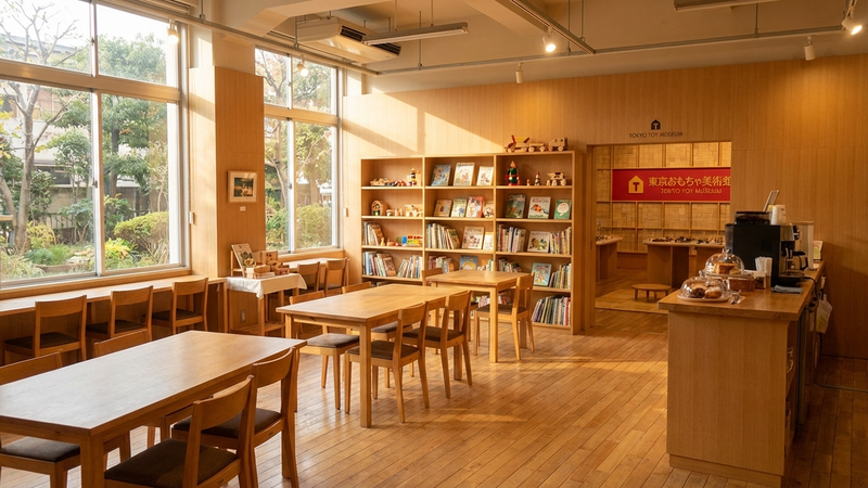 東京おもちゃ美術館の別の角度