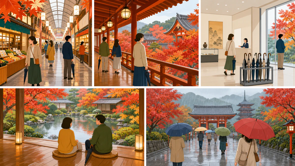 【2026年】雨でも楽しめる京都紅葉観光スポット5選