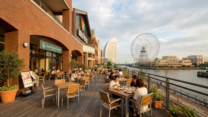 横浜ワールドポーターズの別の角度