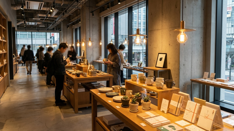 NEWoMan新宿の別の角度