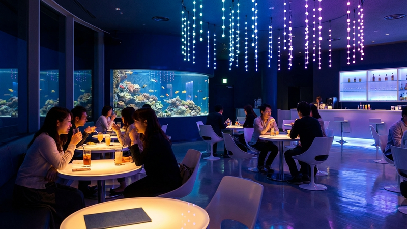 マクセル アクアパーク品川の別の角度