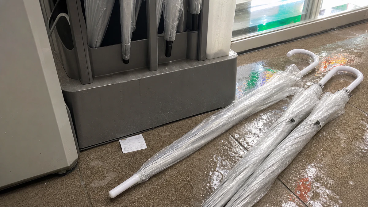 ビニール傘が「捨てられる前提」で買われている
