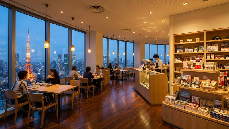 東京シティビュー（六本木ヒルズ展望台）の別の角度