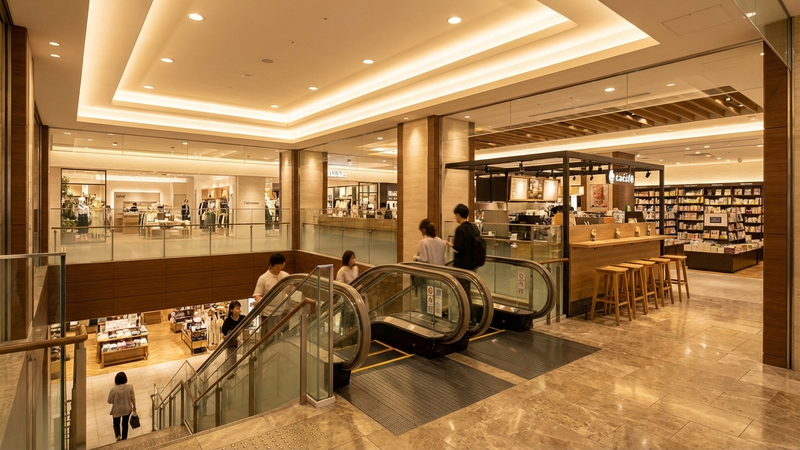 アトレ品川の別の角度