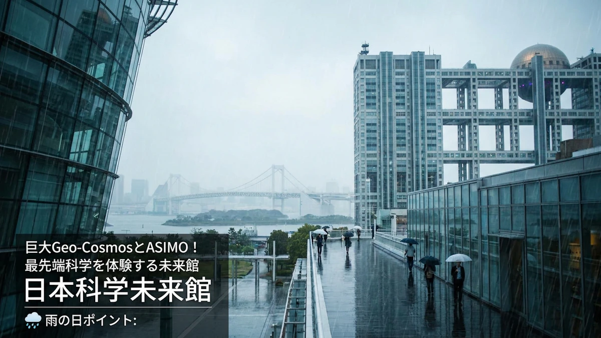 お台場の室内で遊べるスポット10選｜大人も一日楽しめる雨の日ガイド