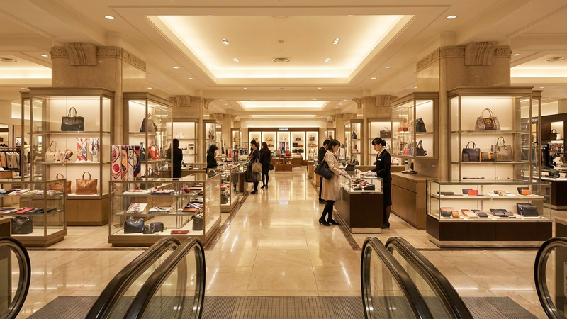 伊勢丹新宿店の別の角度