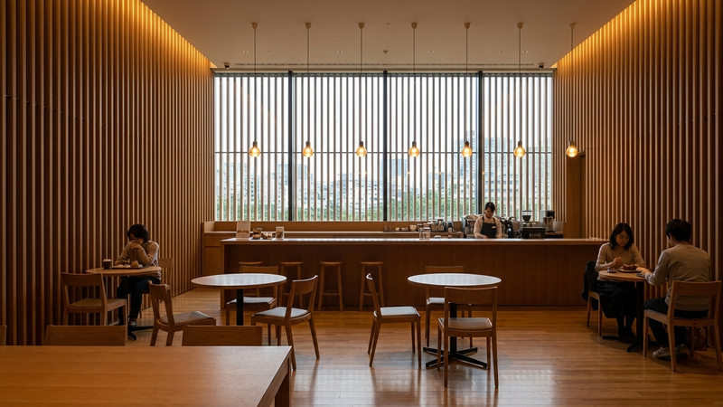 サントリー美術館の別の角度