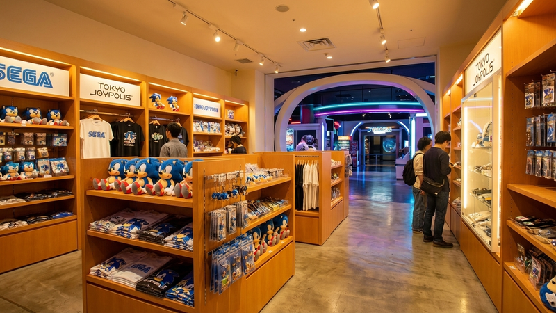 東京ジョイポリスの別の角度