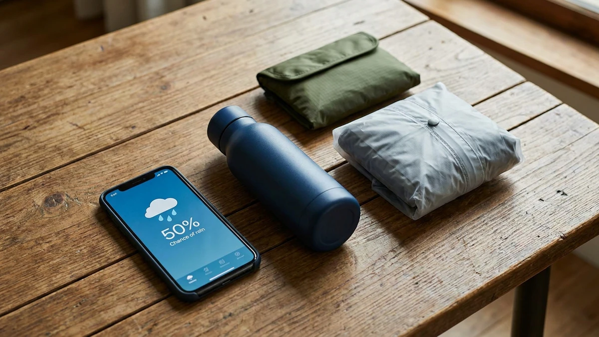 【驚き!】2026年、急な雨・ゲリラ豪雨に「10分で完璧」な備えと便利グッズ3選