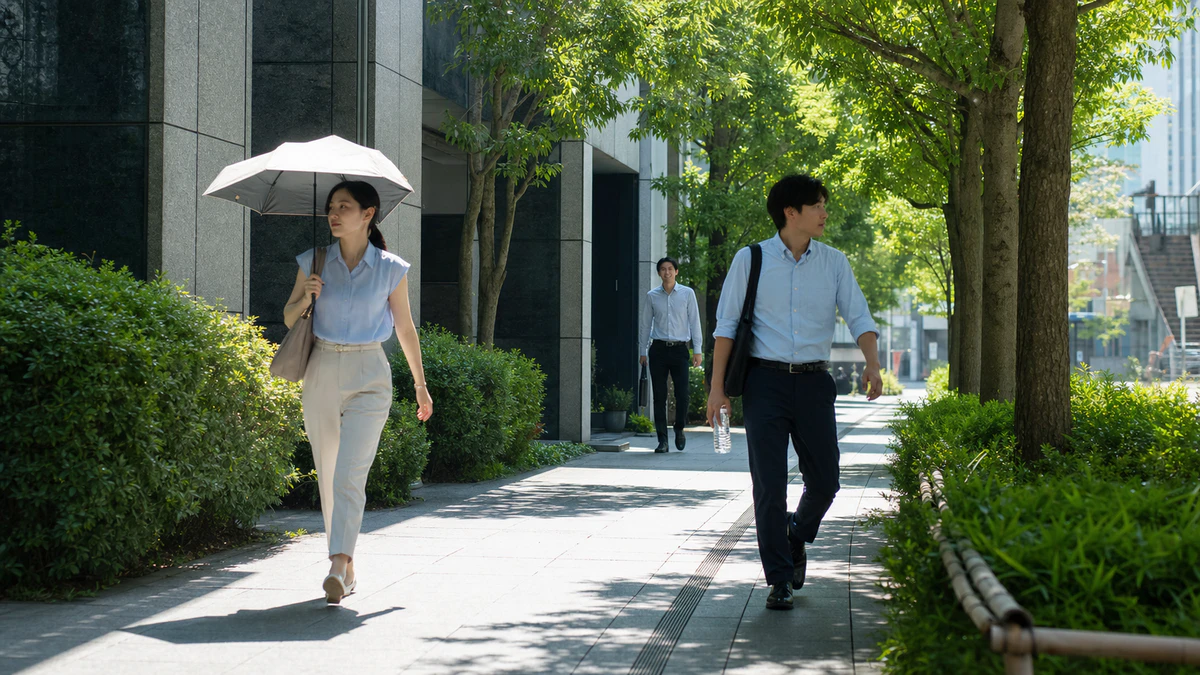 同じ傘立てを、夏の暑さ対策の起点にする