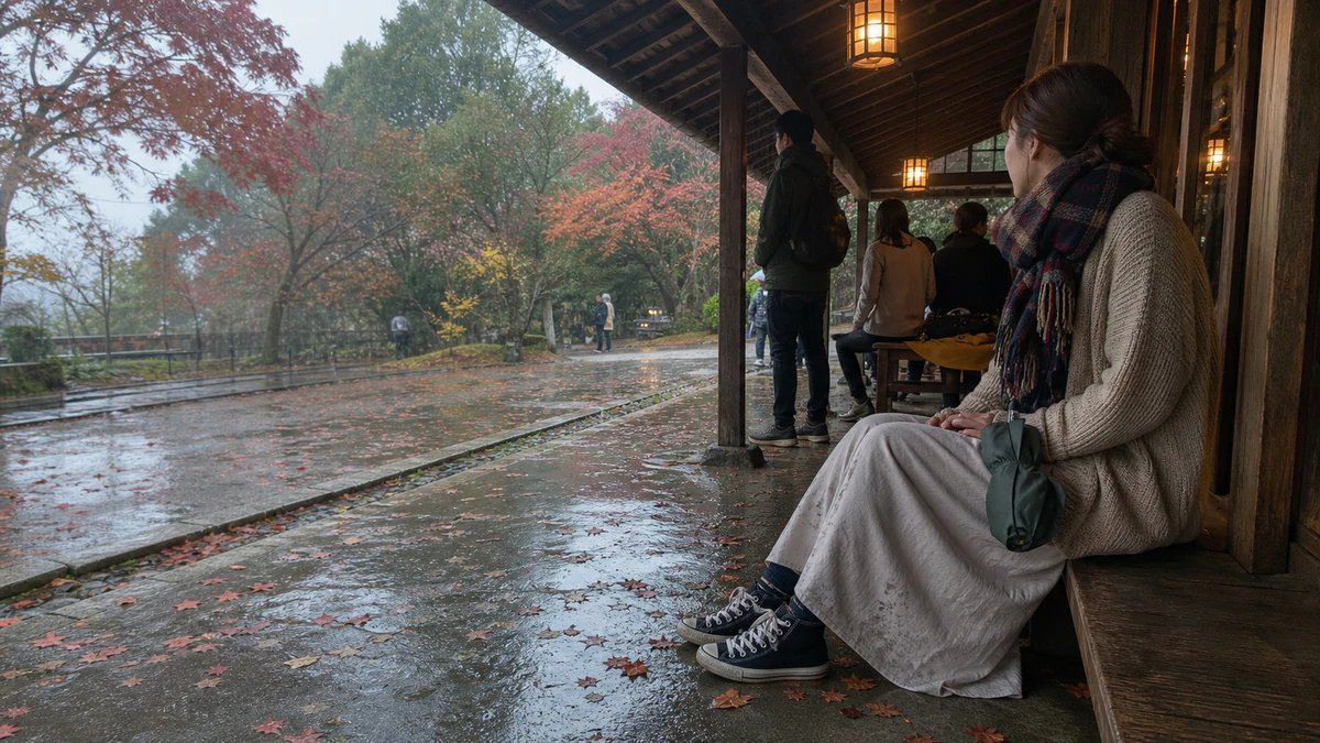 昔の私は雨に弱かった…秋のお出かけで急な雨に泣いた苦い記憶