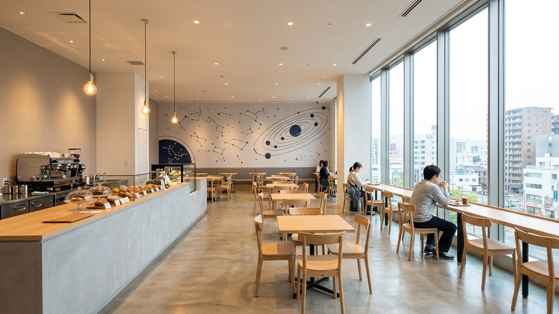 福岡市科学館の別の角度