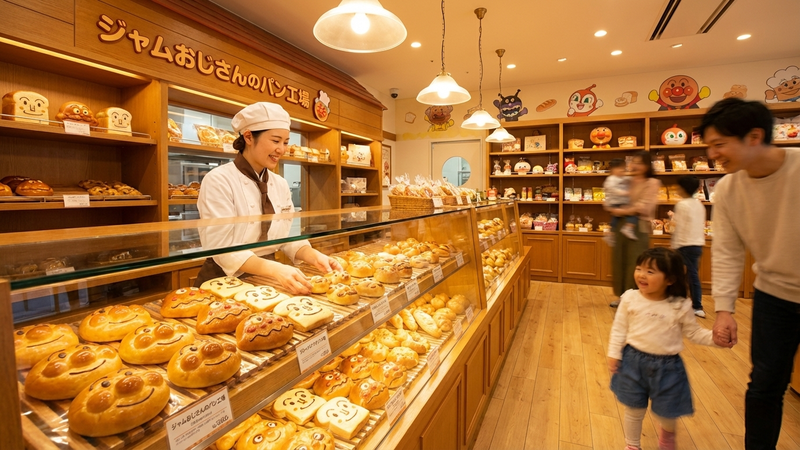 神戸アンパンマンこどもミュージアム＆モールの別の角度