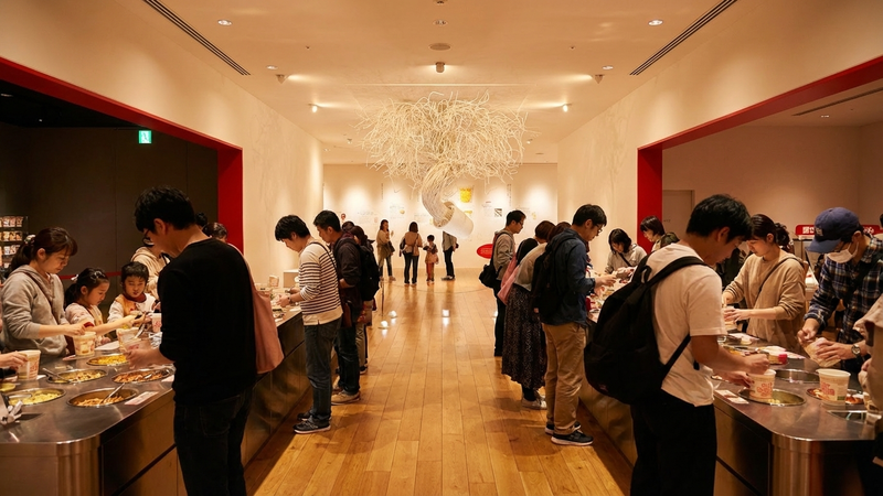 カップヌードルミュージアム 横浜の別の角度