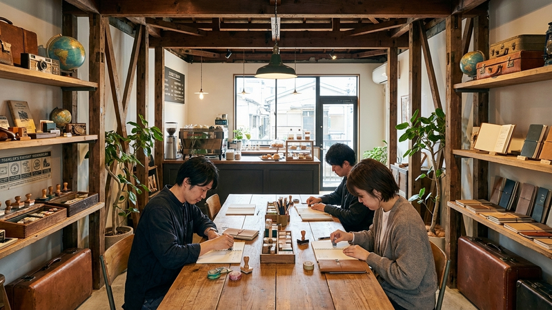 トラベラーズファクトリー中目黒の別の角度