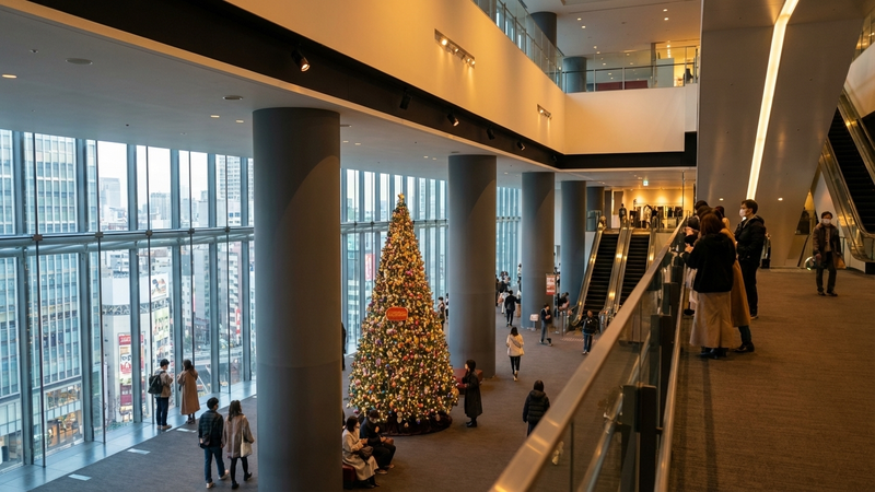 渋谷ヒカリエの別の角度