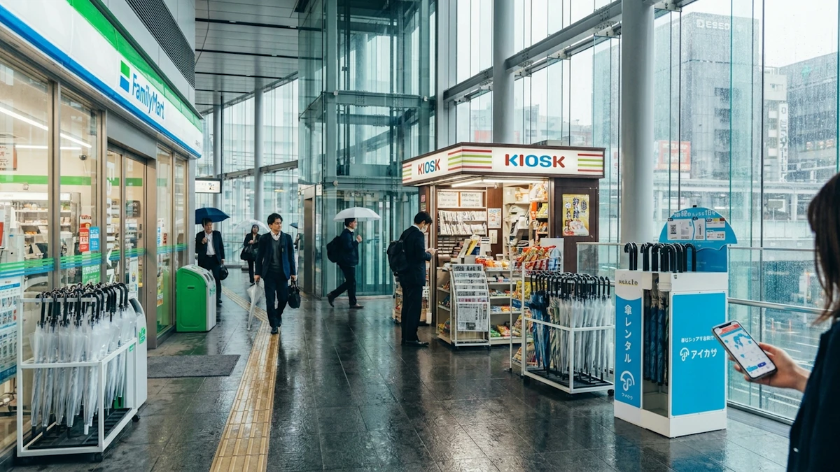 【2026年版】駅で急な雨でも安心!傘購入スポット5選&最安300円の探し方