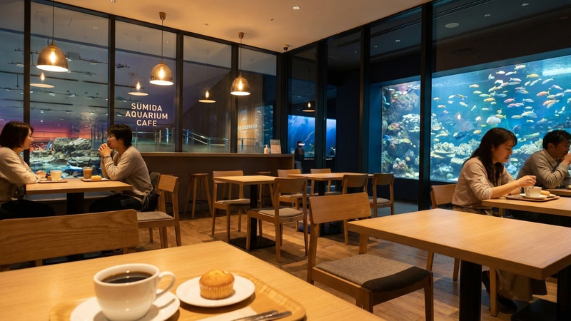 すみだ水族館の別の角度