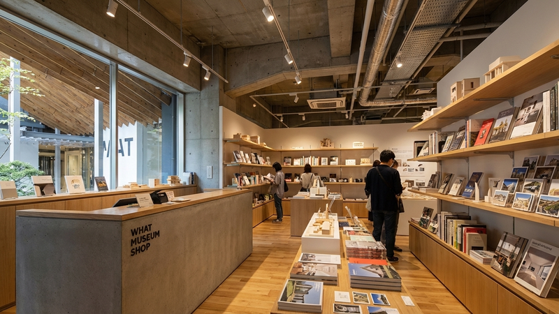 WHAT MUSEUMの別の角度