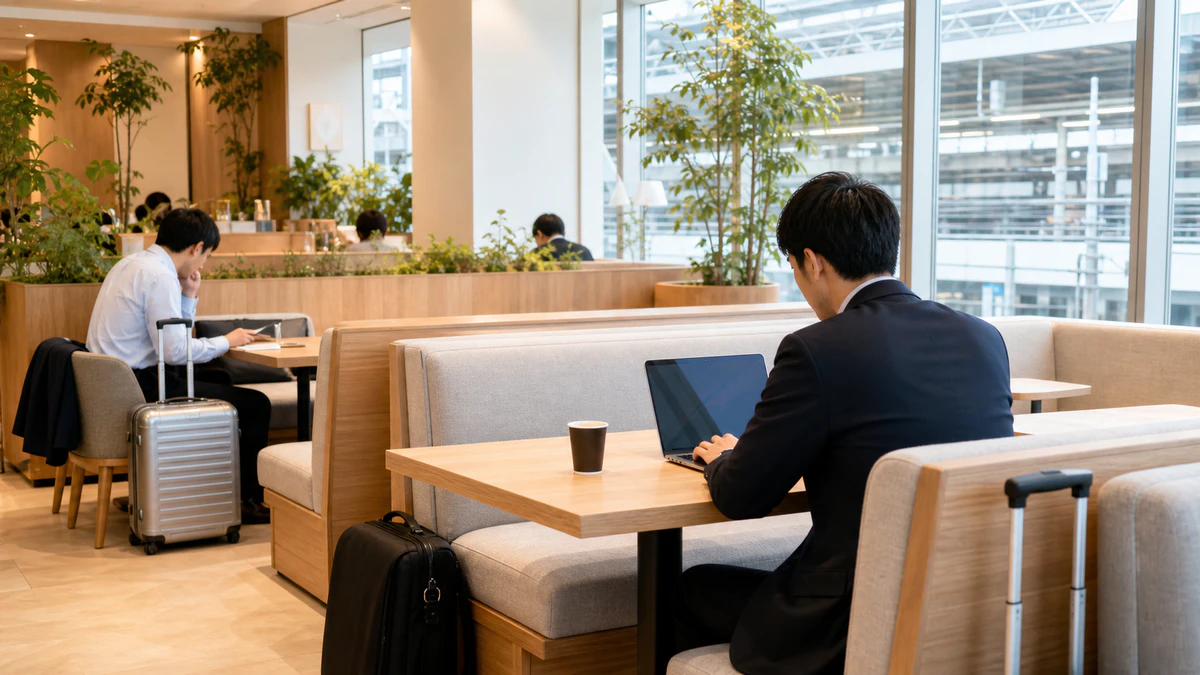 【Q3】長時間滞在におすすめの、ゆったり過ごせる新大阪カフェは?