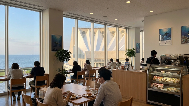 マリンワールド海の中道の別の角度