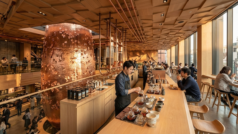 スターバックス リザーブ ロースタリー 東京の別の角度