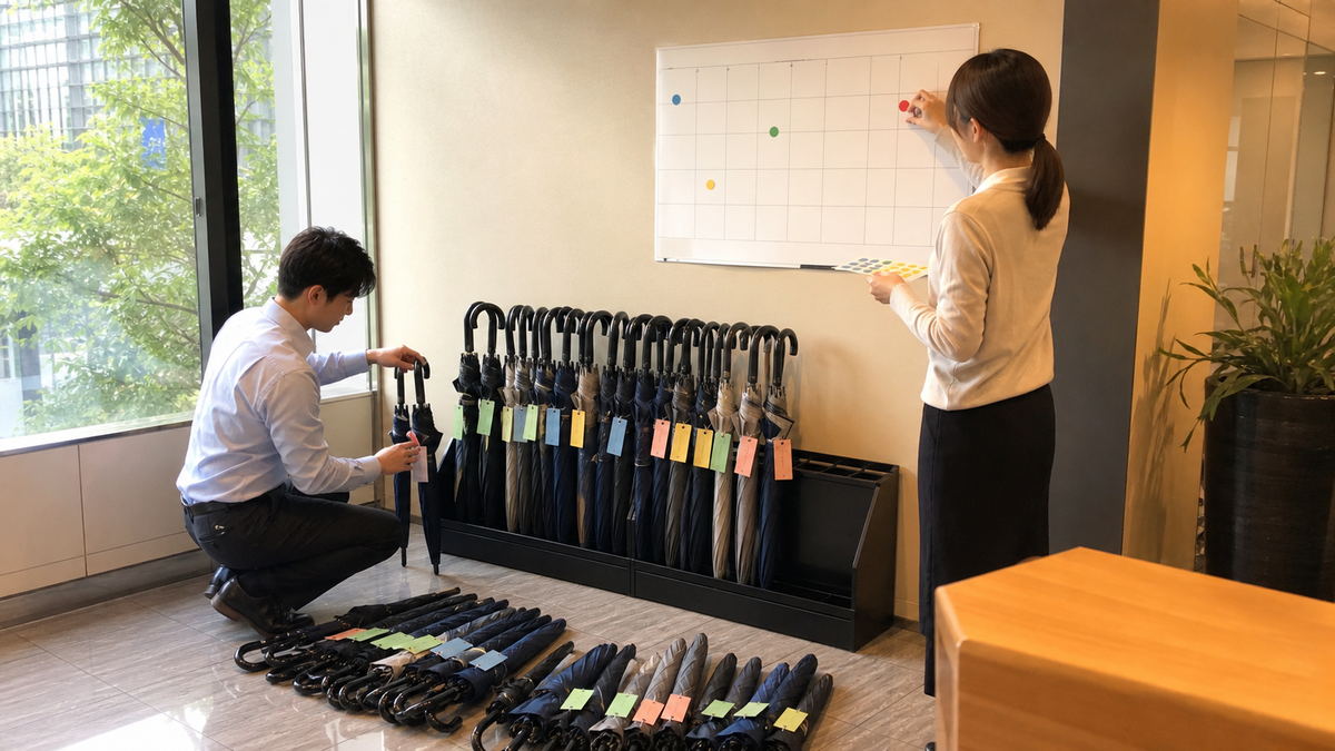 傘立ては、片づけと定員決めだけでも変わる