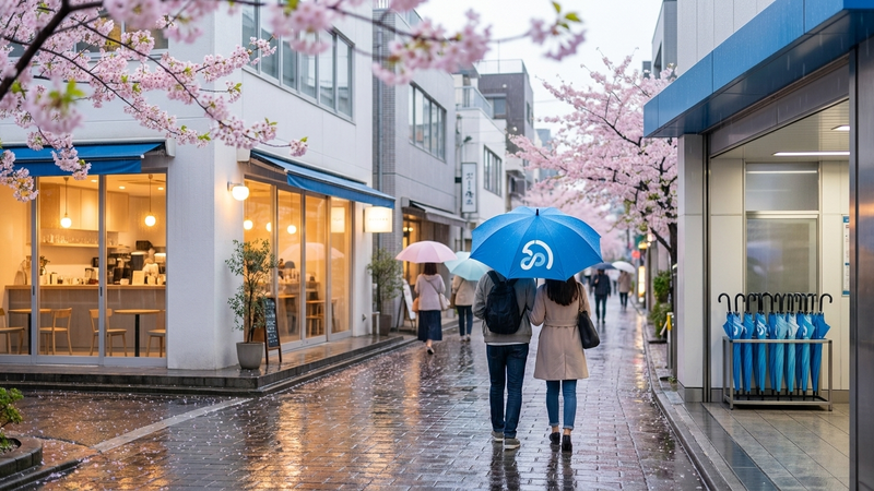 【2026年春】東京の雨の日デートを120%楽しむ!おしゃれカップルの必須チェックリスト