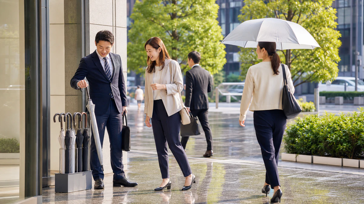 「急な雨 対策」の新常識！傘シェアリングがもたらす4つのベネフィット