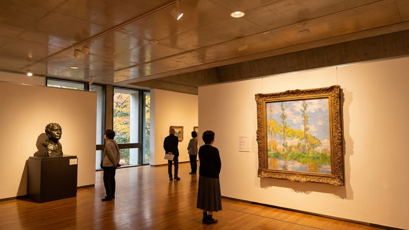 国立西洋美術館の別の角度