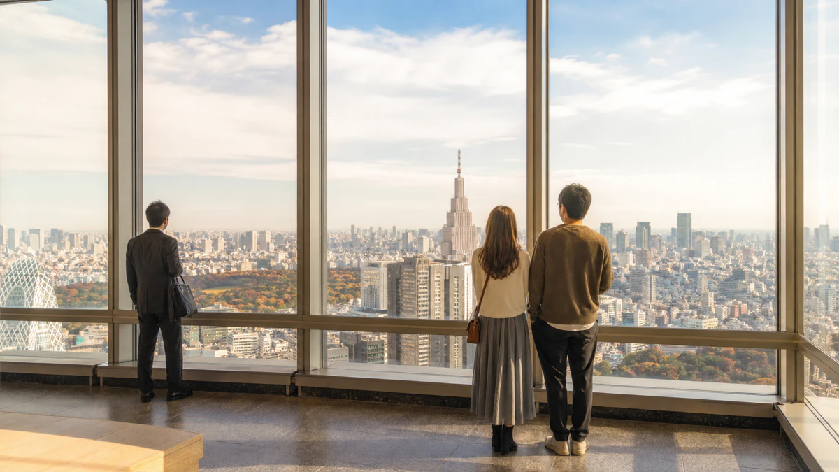 東京都庁展望室の様子