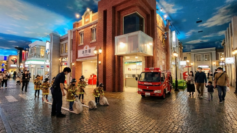 キッザニア東京の別の角度