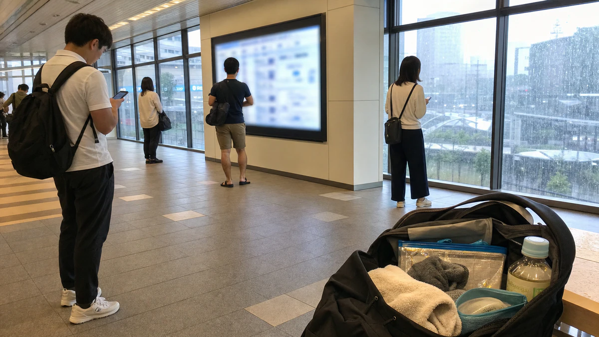 ステップ3:ゲリラ豪雨に「遭遇したら」!安全確保と避難のチェックリスト