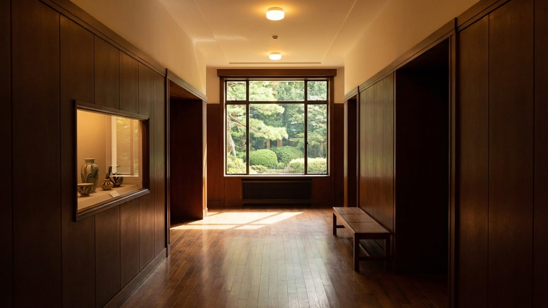 東京都庭園美術館の別の角度