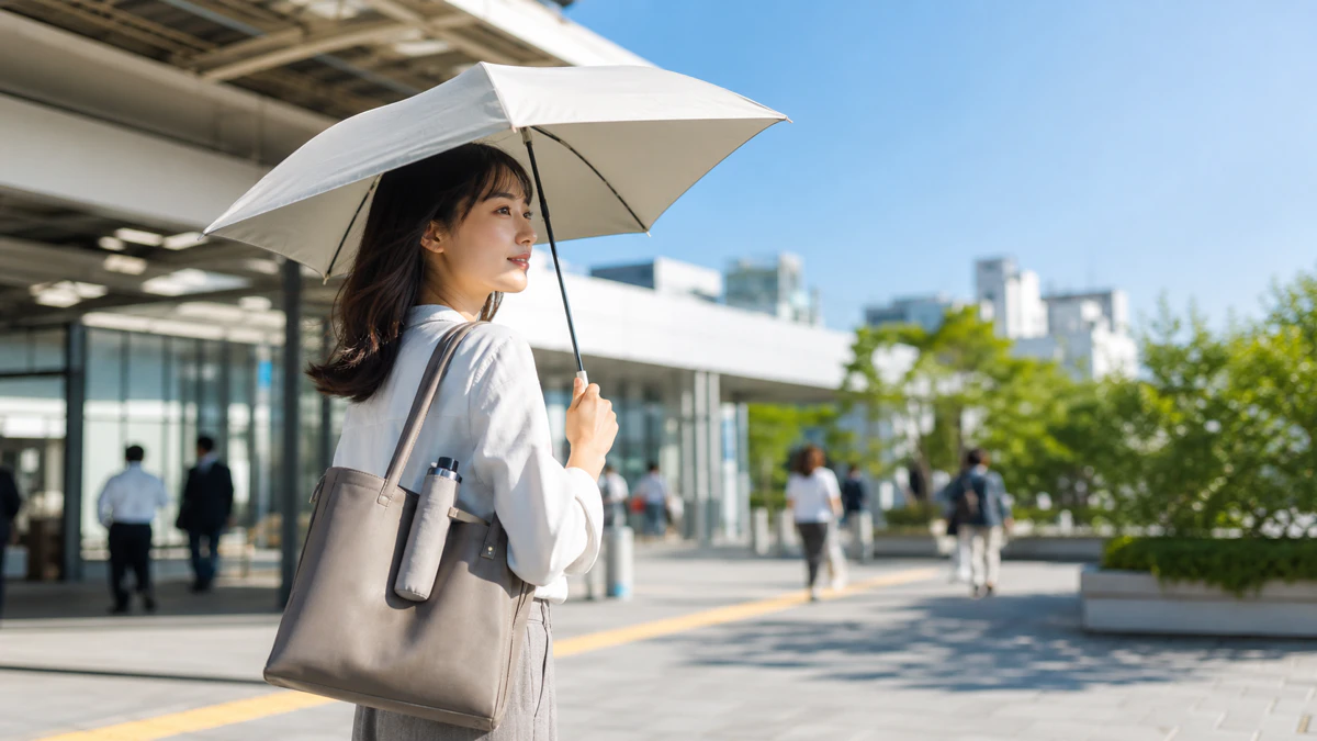 通勤・通学——軽量・コンパクトな晴雨兼用