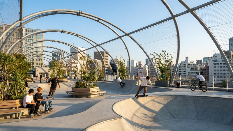 RAYARD MIYASHITA PARK (レイヤード ミヤシタパーク)の別の角度