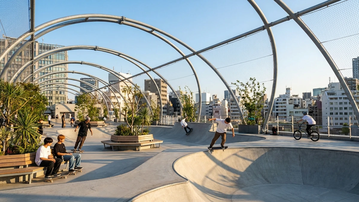 RAYARD MIYASHITA PARK (レイヤード ミヤシタパーク)の別の角度