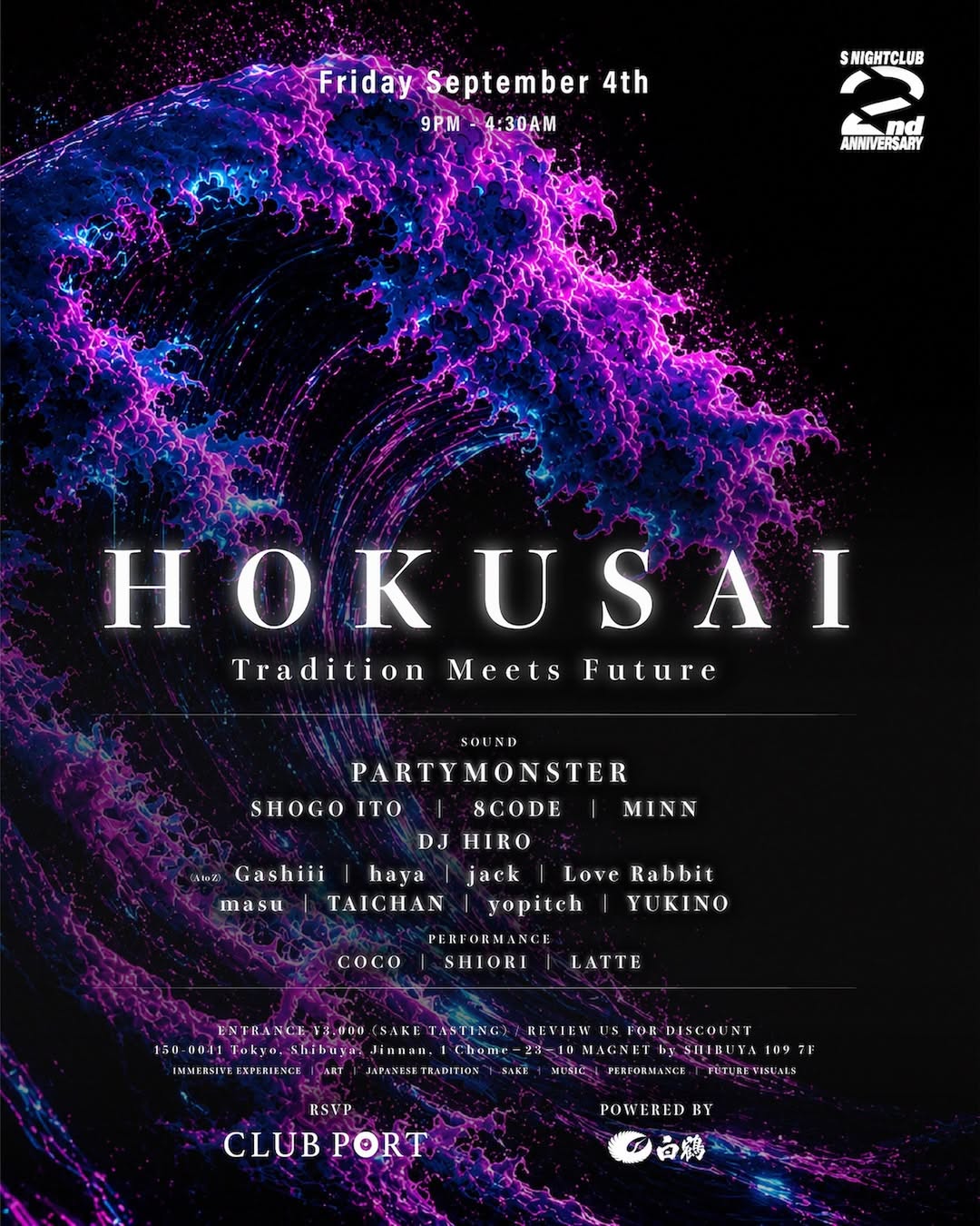 HOKUSAI flyer