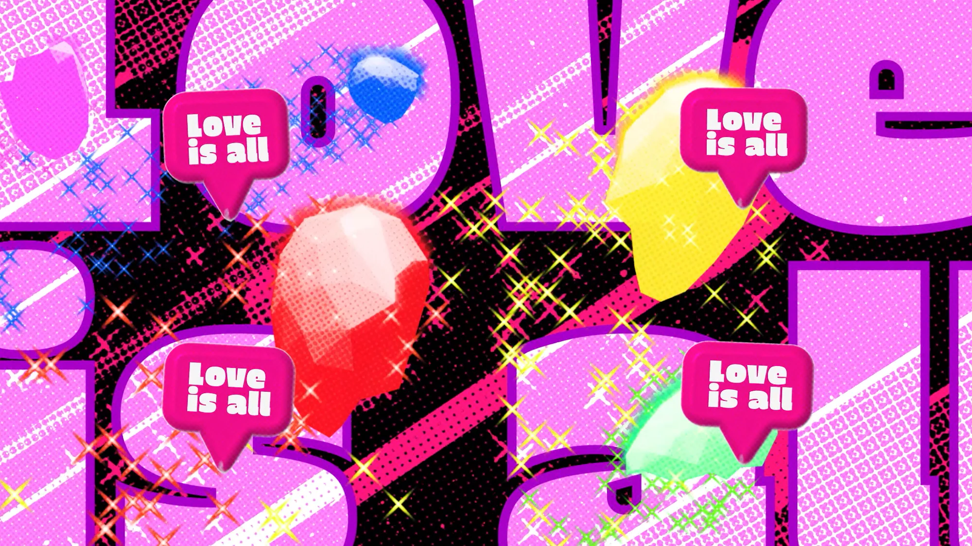 いきづらい部！「REGAIN AGAIN LLLLOVE」リリックビデオ【イキヅライブ！ LOVELIVE! BLUEBIRD】