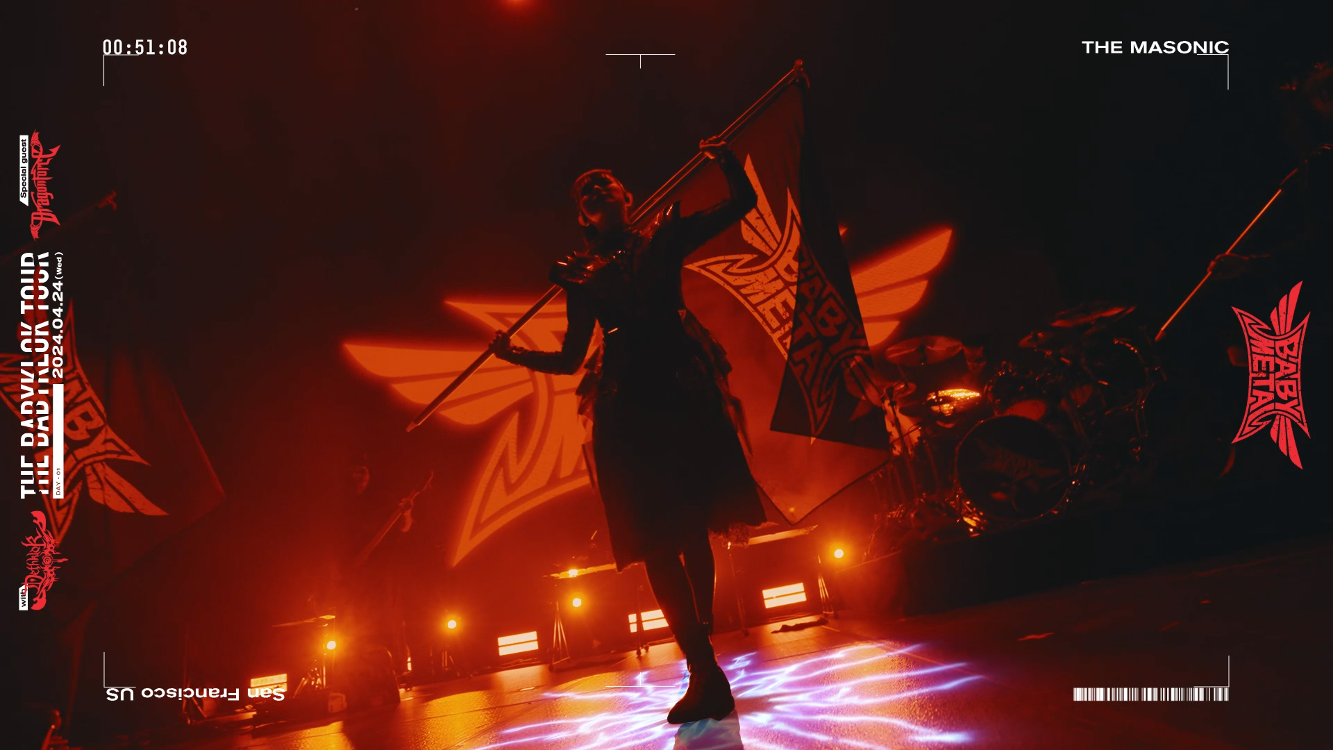 BABYMETAL – THE BABYKLOK TOUR2024 in SanFrancisco
