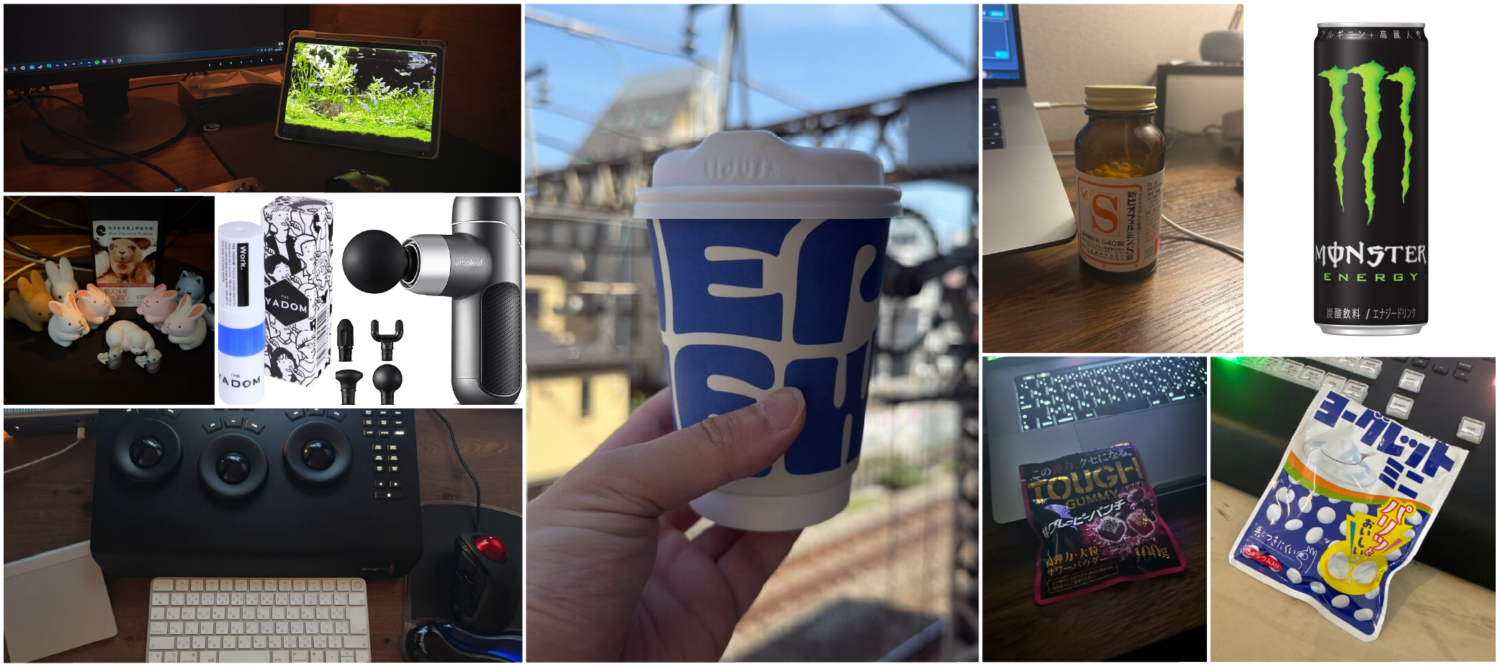 THINGS.メンバーの作業のお供