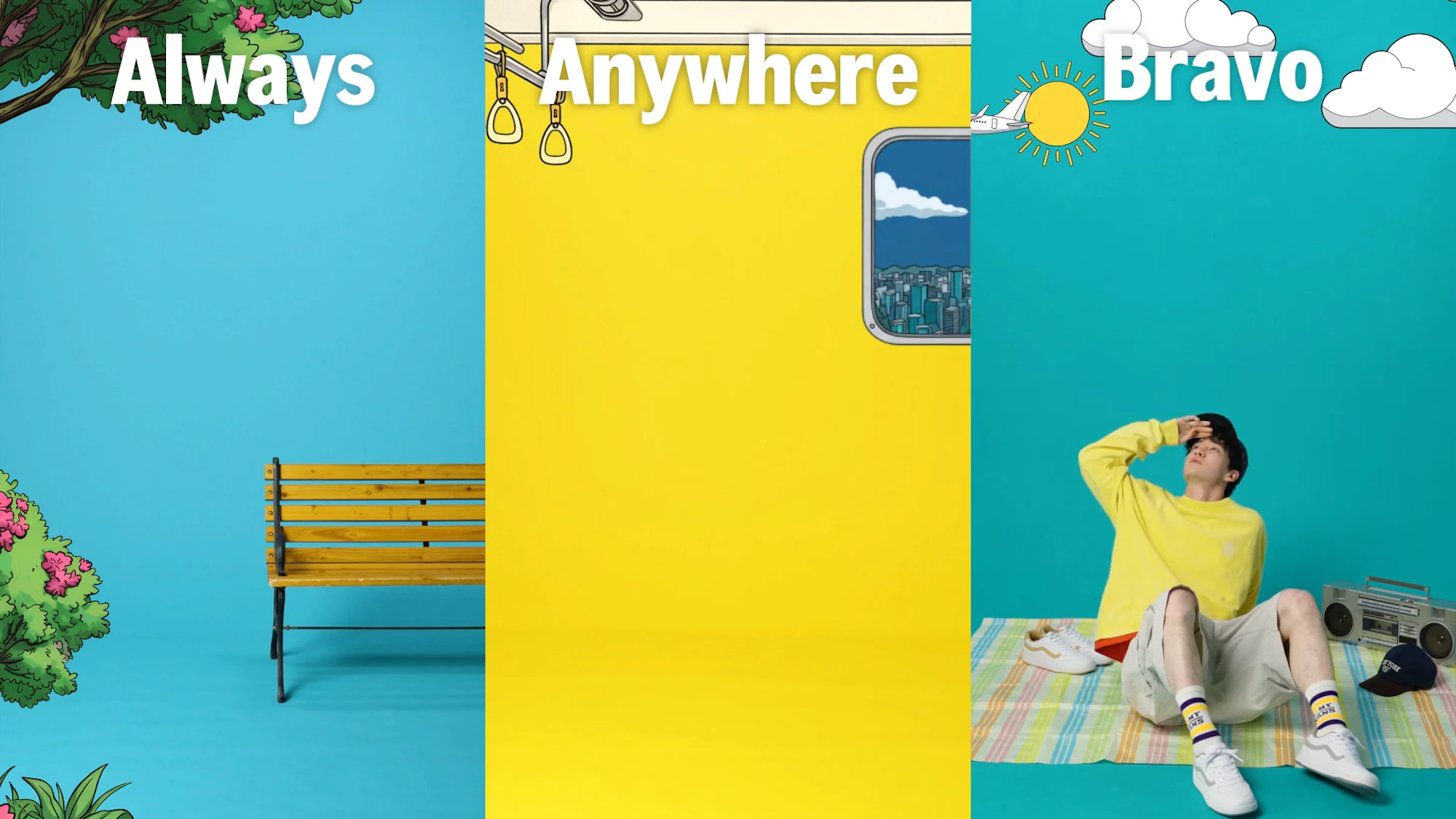 【Vans】Always, Anywhere, Bravo.