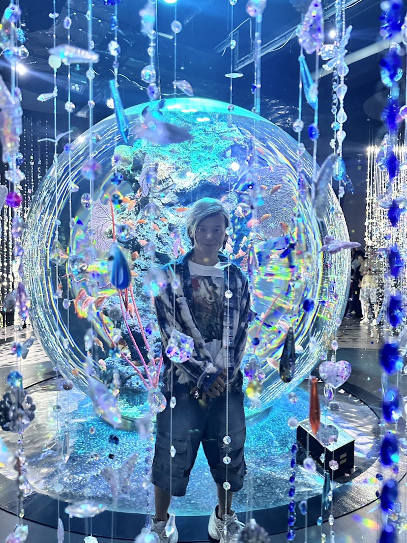 蜷川実花 with EiM 共鳴するアクアリウム』を手がけられた宮田裕章さん