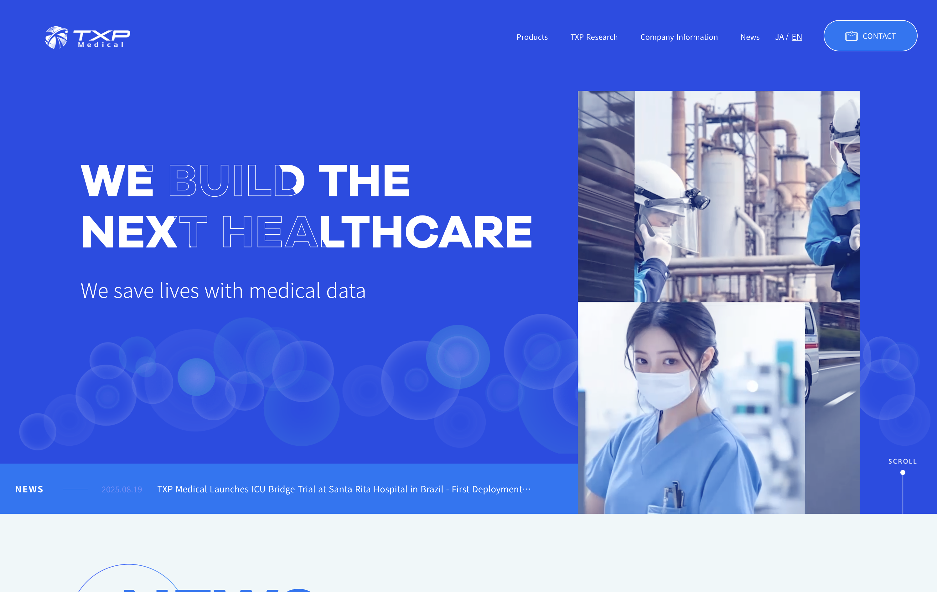 TXP Medical株式会社が「Autolingual」を導入。ニュース更新に伴う英語コンテンツ翻訳の手間を大幅に削減。