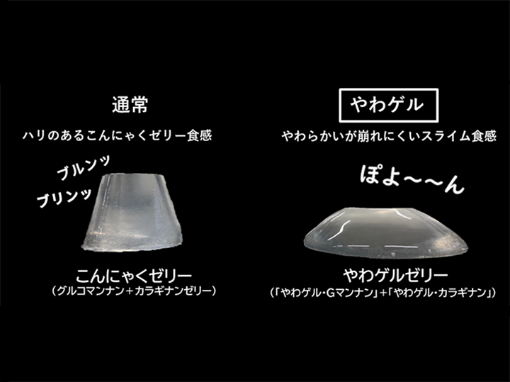 食感改良でおいしさアップ｜食品のゲル化剤・増粘剤【タイショー