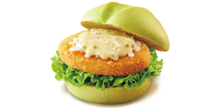 代替魚を使用したフィッシュ“風”バーガー、モスバーガーが新発売