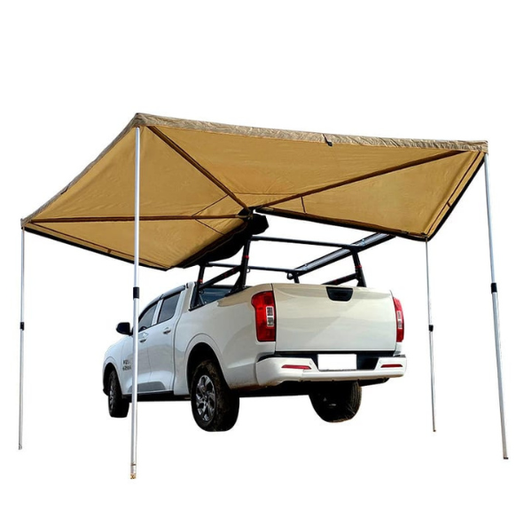 270 Degree 2.5x2.5m Round Car Awning